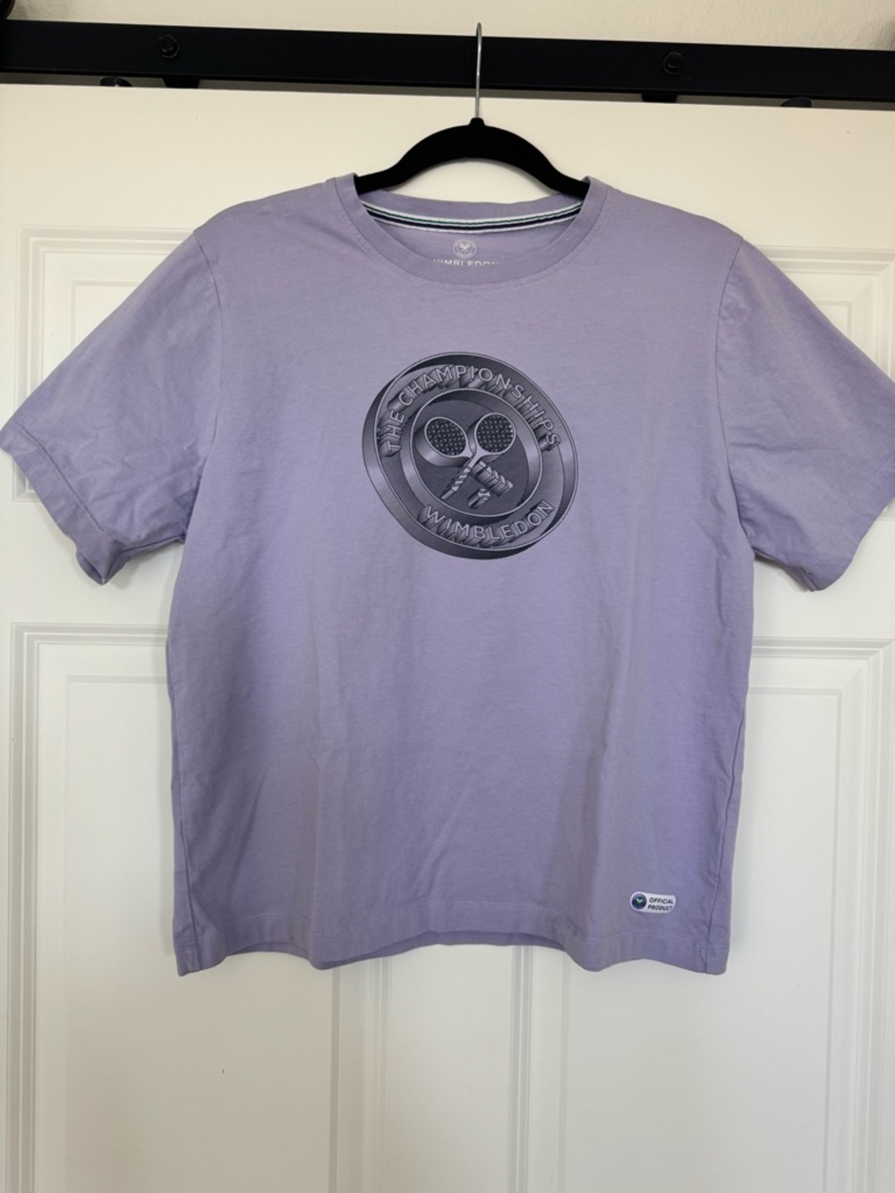 Wimbledon Official Product Lavender Graphic Tee